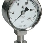 NOSHOK Series 10 Fractional Sanitary Pressure Gauges