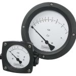 Noshok 25-1022-P5-S3P-1 2.5 Differential Gauge 2 X 1/4 NPT Side Conn