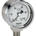 Noshok 15-401-60-psi 1/8 NPT Bottom Conn 1.5 dry Stainless Steel Gauge