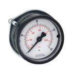 Noshok 20-110-100-psi/kPa-PMC 1/4 NPT Back Conn 2 ABS Case Gauge, Panel Mount Clamp - Image 2