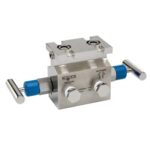 Noshok 2530-MMAC Flange-Flange 90° Angle, Steel 2-Valve Natural Gas Manifold Valve