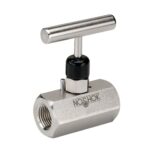 Noshok 402-FFS-PM1 1/4 NPT, Female x Female, 316 SS, Panel Mount, Hard Seat Needle Valve