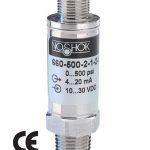 Noshok 660-10000-1-27-2-25 Pressure Transducer, 0 psig to 10000 psig, 0.25% Accuracy (BFSL), 0.1 Vdc to 10 Vdc Output, 1/4 NPT Male, M12 x 1 (4-Pin)High Performance Micro-Size Transducer