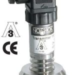 Noshok 110-12-4-615-1-16-1-8 Sanitary Clamp Pressure Transmitter 1-1/2 Tri-Clamp Conn -30 inHg To 160 psi