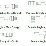 Noshok FAMA-2-5P 5-Pin M 12X1 Mating Conn F Angle X Male Angle