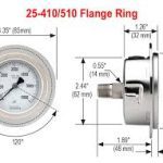 Noshok 25-459-1-SS-FR 2.5 SS Flange Ring