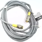 NOSHOK FSMS-4-5P 5-Pin M 12X1 Mating Conn F Straight X M Straight 12 FOOT Cable