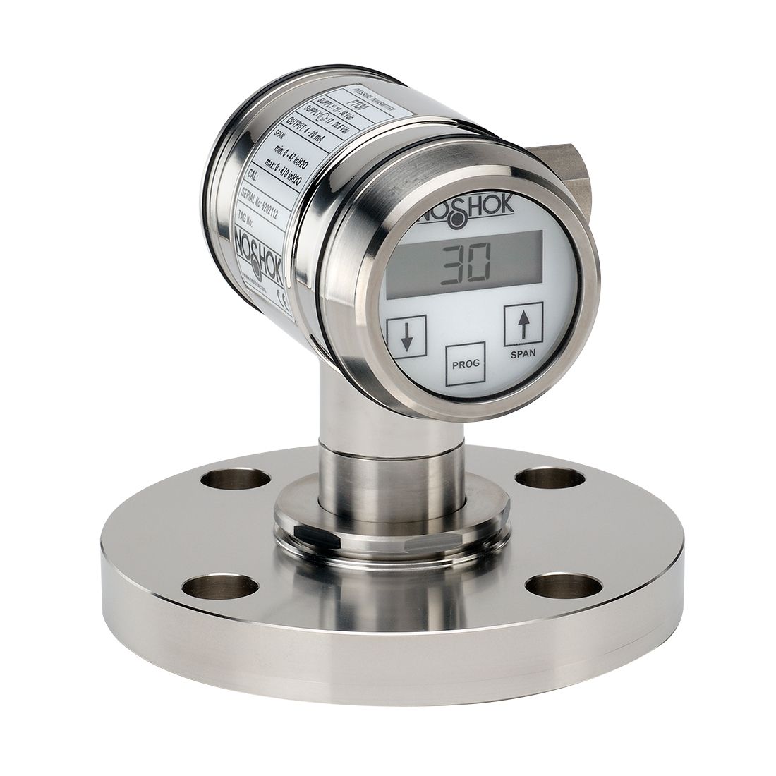 PTI30-78-Photograph_44 NOSHOK PTI30-5psig-1-1-78-71-CC High Accuracy Intelligent Pressure Transmitter, Min. span 1.45 psi, max. span 5.8 psi (lowest vacuum pressure -5.8 psig), Certified Calibration - Image 1