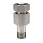 NOSHOK 102-SAS 1/4 NPT M - F 316SS Swivel Adapter - Image 2