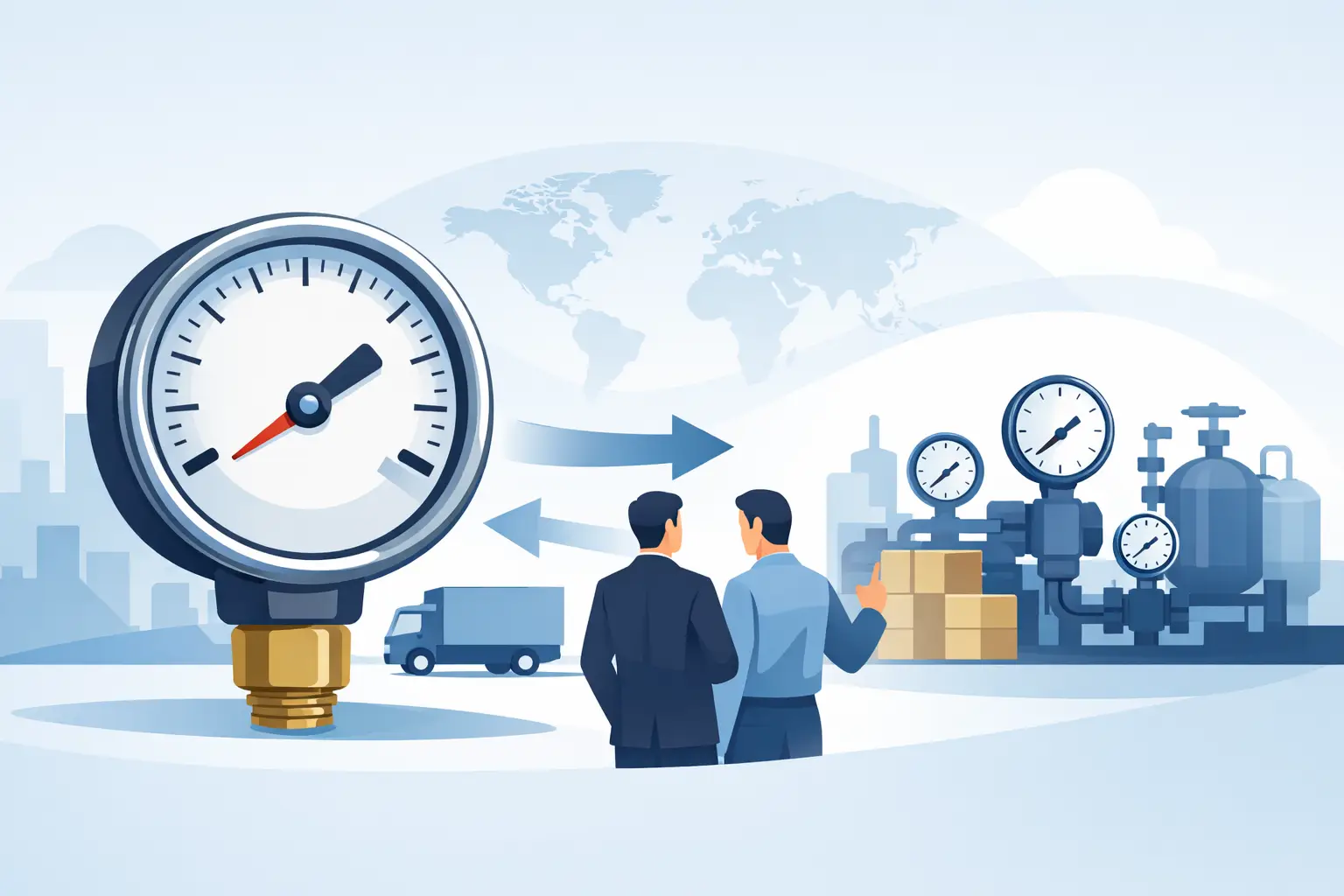 Choosing a NOSHOK -Mass Measure Pressure Gauge Distributor