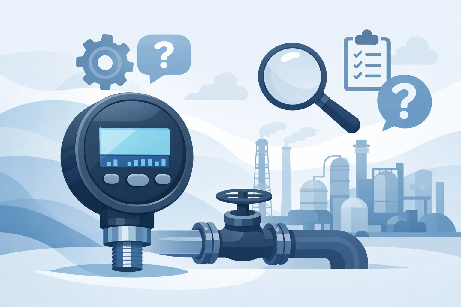 Digital Pressure Gauge FAQ for Industrial Use