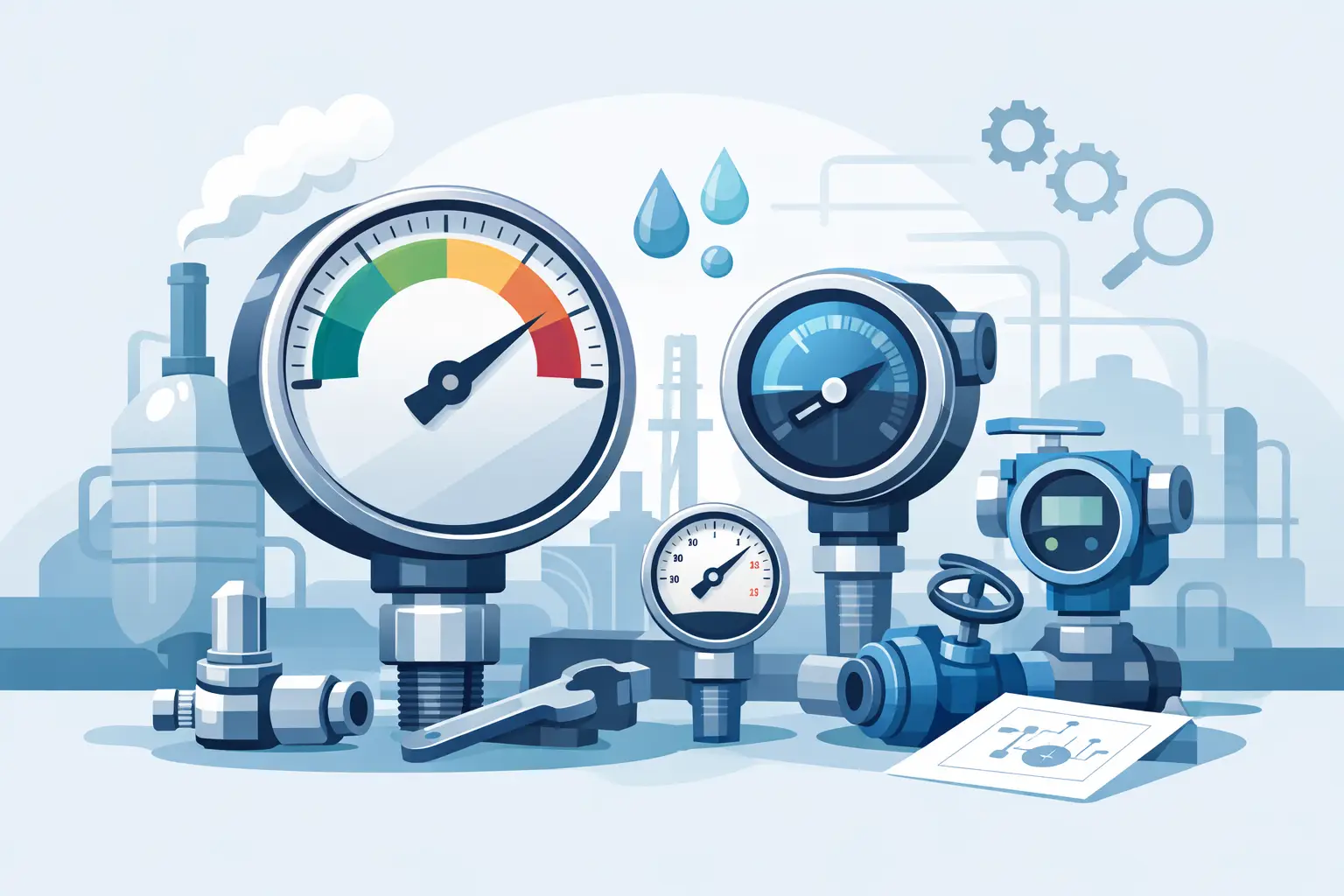 Industrial Pressure Gauge Guide for Specifying