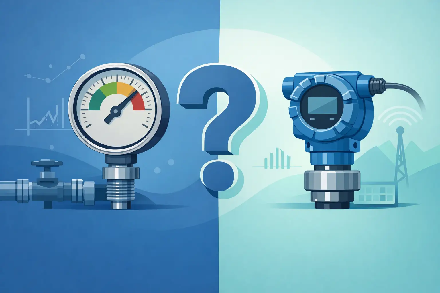 Pressure Gauge vs Transmitter: Which Fits?