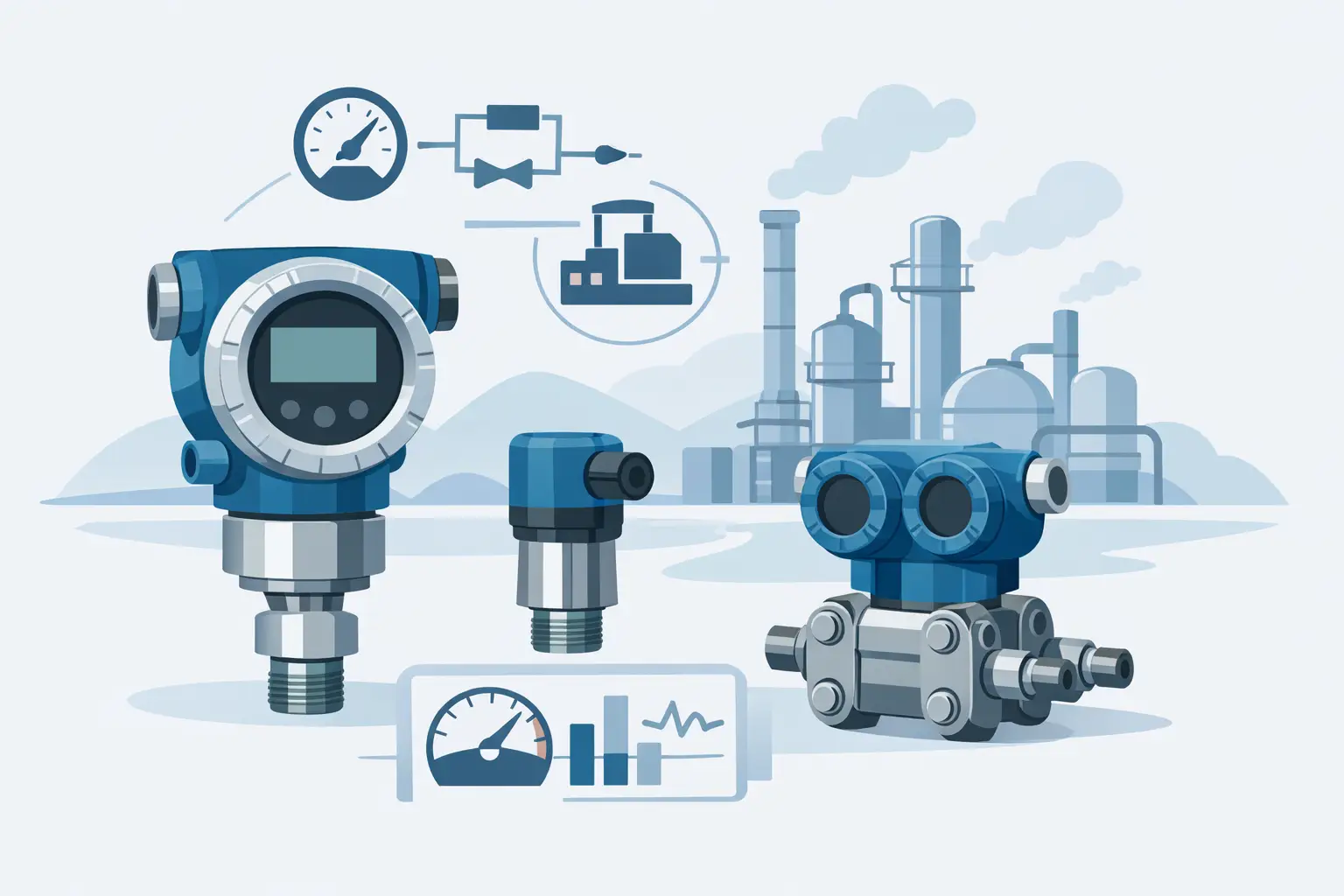 Pressure Transmitter Selection Guide for Plants