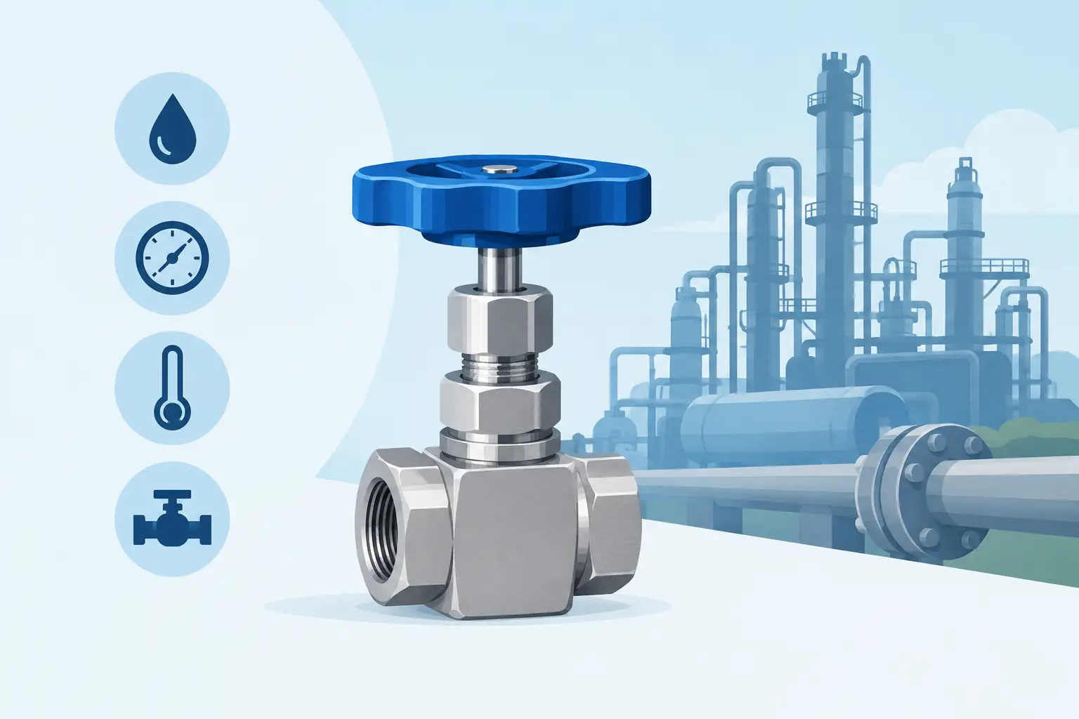 How to Select Needle Valves for Process Service