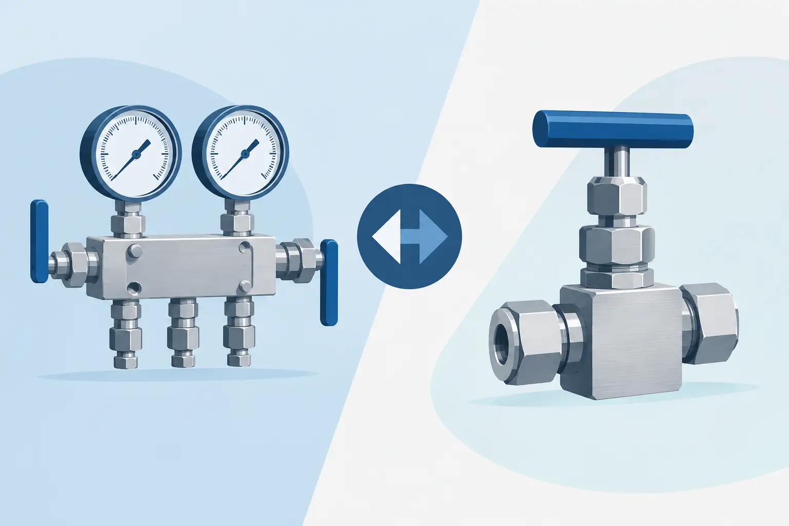 Pressure Manifold Versus Needle Valve Selection